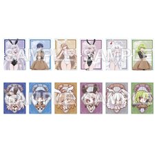 Playing Death Games to Put Food on the Table Tradable Acrylic Card Candle Woods ver. Complete Box Set