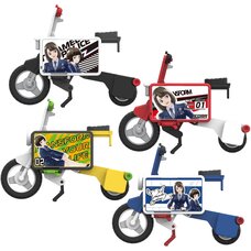 Icoma Tatamel Bike Artist Collaboration Edition Kosuke Fujishima 1/12 Scale Figure Box Set