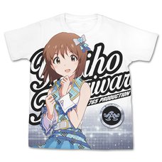 The Idolm@ster One For All Yukiho Hagiwara Full-Color White T-Shirt