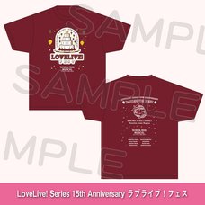 Love Live! Series 15th Anniversary Love Live! Fest T-shirt School Idol Musical