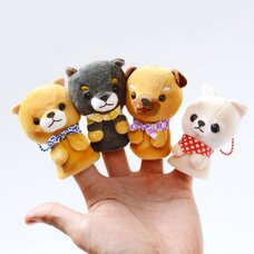 Mameshiba San Kyodai Dog Finger Puppets