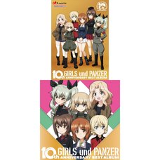 TV Anime Girls und Panzer 10th Anniversary Best CD Album (2-Disc Set)