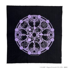 KYOTOHOLiC PROJECT Kyoto Black Silk Furoshiki Cloth ―xxxHOLiC―