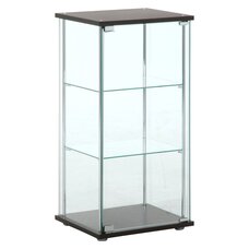 3-Shelf Glass Display Case for Figures and Scale Models
