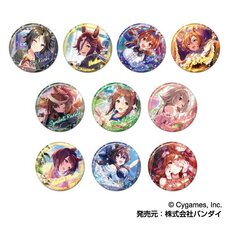 Uma Musume: Pretty Derby Tin Badge Vol. 6 A Box Set