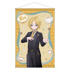 Hatsune Miku Akihabara Festival 2025 B2 Tapestry Kagamine Len: Concept Cafe Ver.