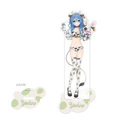 Date A Live V Extra Large Acrylic Stand Yoshino: Cow Pattern Swimsuit Ver.