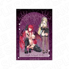 High School DxD Mini Acrylic Art Rias Gremory & Asia Argento: Succubus & Nun Ver.
