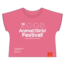 The Important Things in Life T-Shirt: Animal! Girls! Festival! Ver.