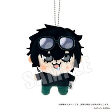 Persona 5 Royal Protagonist x Bkub Plushie Mascot Charm Rank 1