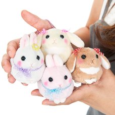 Usa Dama-chan Fancy Ribbon Rabbit Plush Collection (Mini Ball Chain)