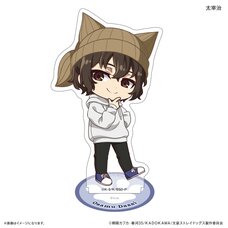 Bungo Stray Dogs Ear Knit Series Mini Acrylic Stand Osamu Dazai