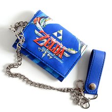 Nintendo Zelda Blue Chain Wallet