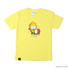 Hatsune Miku Piapro Kids! Kagamine Len Kids' Yellow T-Shirt