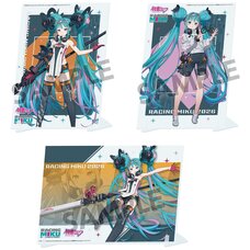 Racing Miku 2026 Visual Acrylic Plate