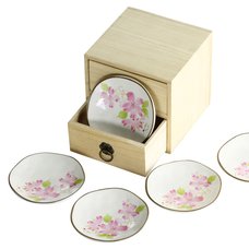 Hana Misato Mino Ware Small Dish Gift Set