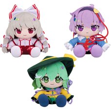 Touhou Lost Word Chocopuni Plushie Fujiwara no Mokou/Satori Komeiji/Koishi Komeiji