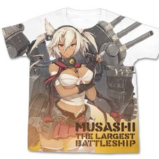 Kantai Collection -KanColle- Musashi White Graphic T-Shirt