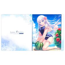 Summer Pockets Reflection Blue Rubber Mat Shiroha Naruse: Beach Ver. (Re-run)
