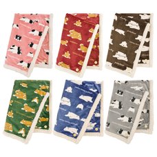 Nemu Nemu Animals Printed 3-Way Blanket Series