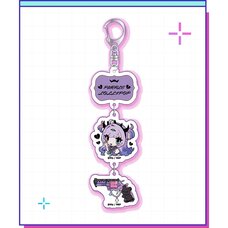 Needy Streamer Overload Purple Lollipop Birthday Celebration 2026 Connecting Acrylic Key Chain mini Character Ver.