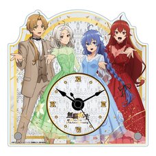 Mushoku Tensei: Jobless Reincarnation Season 3 Animated 5th Anniversary Table Clock