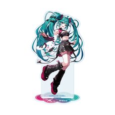 Hatsune Miku x Cinnamoroll Big Acrylic Stand Collaboration Illustration 02