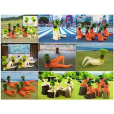 Sexy Sitting Vegetable Ornament Collection Vol. 1