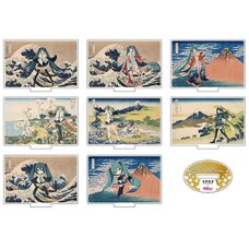 Katsushika Hokusai x Hatsune Miku Acrylic Stand Box Set (Re-run)