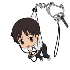 Evangelion Tsumamare Keychain Collection Shinji Ikari Uniform Ver.