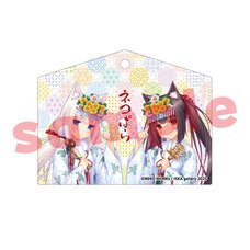 Nekopara 10th Anniversary Exhibition in Ueno Marui Ema Style Acrylic Keychain