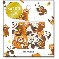 Favorite Seal Panda Friends Stickers