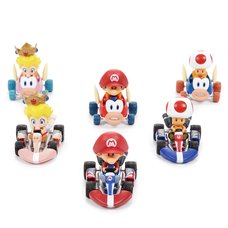 Mario Kart Deluxe Kart & Cheep Charger Figure Collection