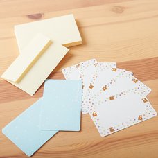 Rilakkuma Message Cards & Envelopes (Pastel Hearts)