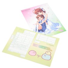 Key 20th Anniversary Clannad Marriage Registration w/ Clear Poster
