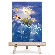 "Tenshi no Sora" Chara Fine Canvas Art Board