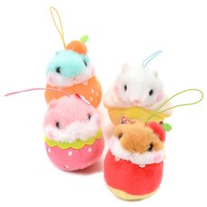 Coroham Coron Fruits Vol. 2 Hamster Plush Collection (Mini Strap)