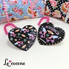 Le cocone Neon Heart-Shaped Pass Case