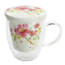 Hana Shirabe Covered Tea Strainer Mug