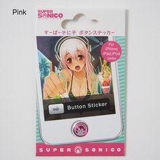 Super Sonico Button Sticker