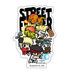 Capcom x B-Side Label Capcom 40th Street Fighter Sticker