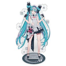 Racing Miku 2026 Extra Large Acrylic Stand Cafe Ver.