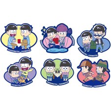 Buddy Colle Osomatsu-san We Are Brothers Trading Rubber Straps