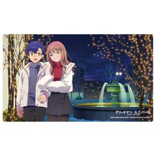 Gridman Universe Rubber Mat Yomogi Asanaka & Yume Minami: Winter Date Ver.