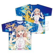 Love Live! Hasu no Sora Jogakuin School Idol Club Full Graphic T-Shirt Link to the FUTURE Ver. Kaho Hinoshita