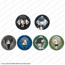 Black Butler Emerald Witch Arc Anime Series Tradable Tin Badge Complete Box Set
