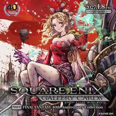 Square Enix Gallery Cards Vol. 1 Final Fantasy 40th Anniversary Collection Box Set