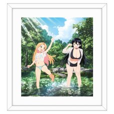 Ruri Rocks Reproduction Art Print Playing in the Water Ver.
