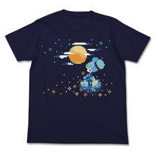 Hatsune Miku Petit Devil Ver. Moonlit Night Navy T-Shirt