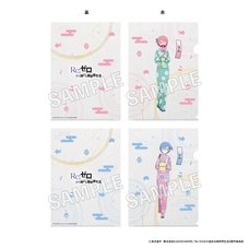 Re:ZERO -Starting Life in Another World- Clear File Set Festival Ver. Ram & Rem